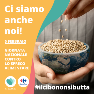 Carrefour, lotta allo spreco alimentare:ridistribuzione delle eccedenze al via