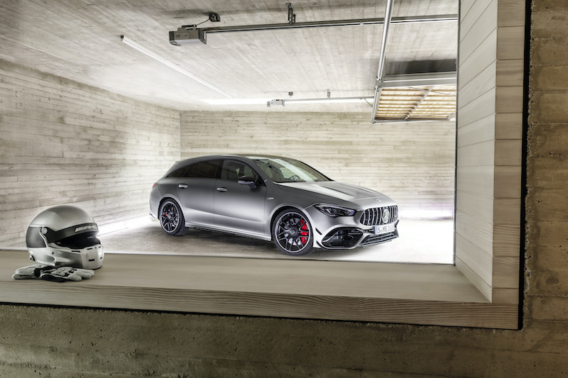 Mercedes-AMG Cla 45 4matic, la station wagon ad alta prestazione Mercedes-AMG Cla 45 4matic, la station wagon ad alta prestazione