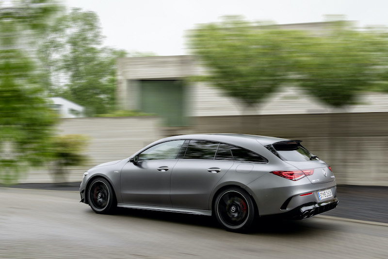Mercedes-AMG Cla 45 4matic, la station wagon ad alta prestazione Mercedes-AMG Cla 45 4matic, la station wagon ad alta prestazione