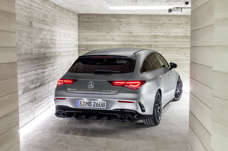 Mercedes-AMG Cla 45 4matic, la station wagon ad alta prestazione Mercedes-AMG Cla 45 4matic, la station wagon ad alta prestazione