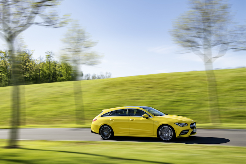 Mercedes-AMG Cla 45 4matic, la station wagon ad alta prestazione Mercedes-AMG Cla 45 4matic, la station wagon ad alta prestazione