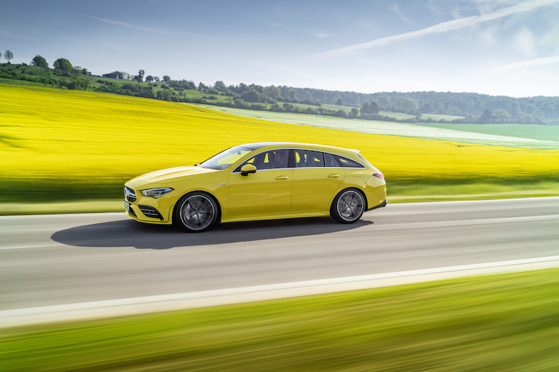 Mercedes-AMG Cla 45 4matic, la station wagon ad alta prestazione Mercedes-AMG Cla 45 4matic, la station wagon ad alta prestazione