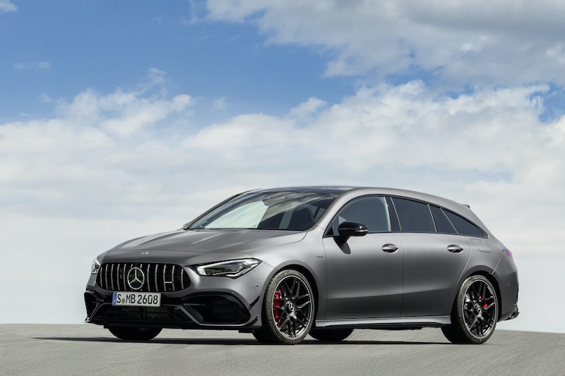 Mercedes-AMG Cla 45 4matic, la station wagon ad alta prestazione Mercedes-AMG Cla 45 4matic, la station wagon ad alta prestazione