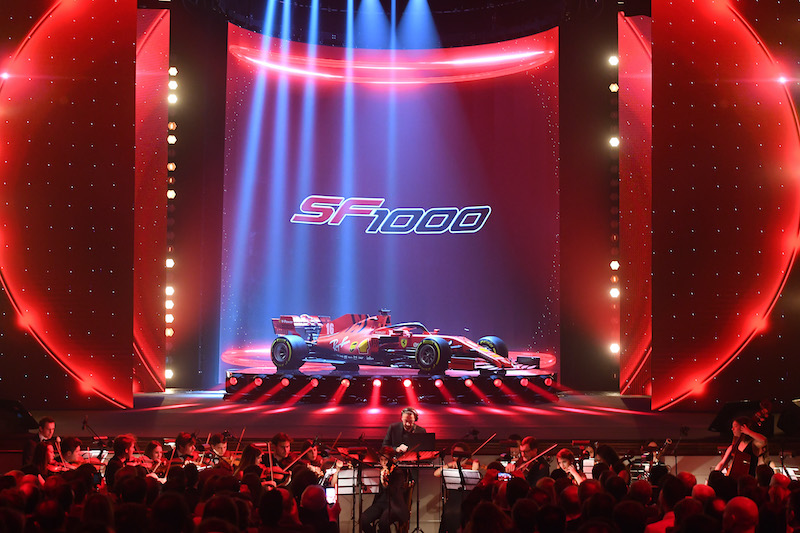 Ferrari presenta la SF1000, omaggio ai mille GP in formula 1