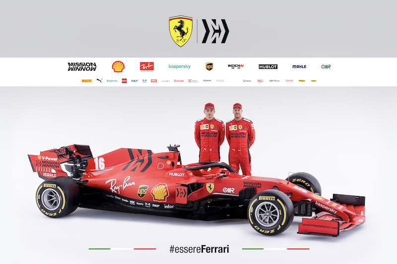Ferrari presenta la SF1000, omaggio ai mille GP in formula 1