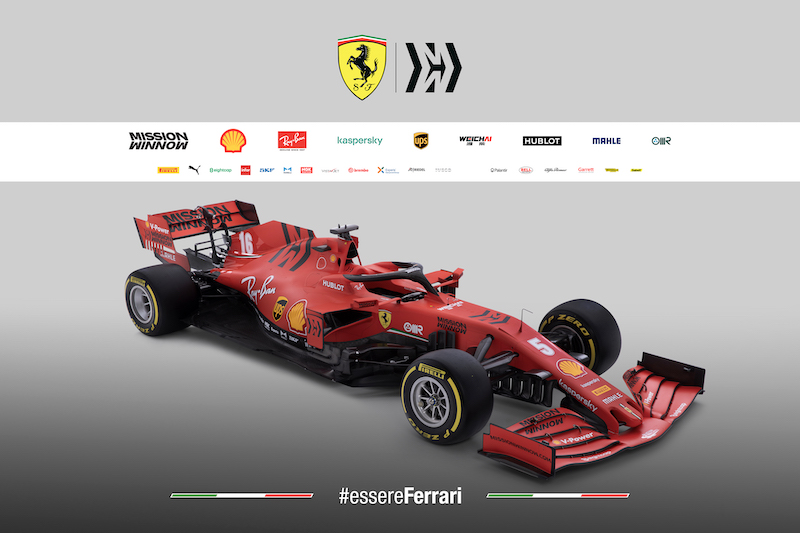 Ferrari presenta la SF1000, omaggio ai mille GP in formula 1