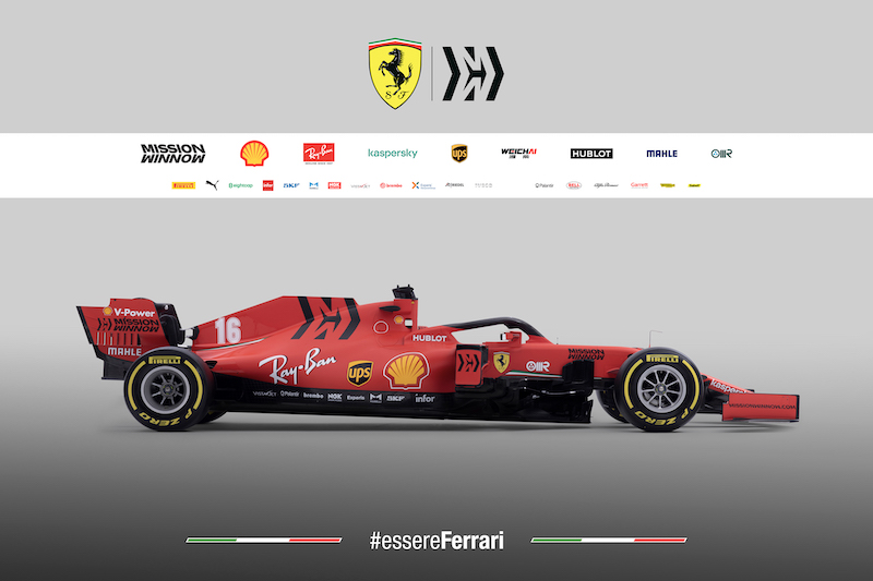 Ferrari presenta la SF1000, omaggio ai mille GP in formula 1