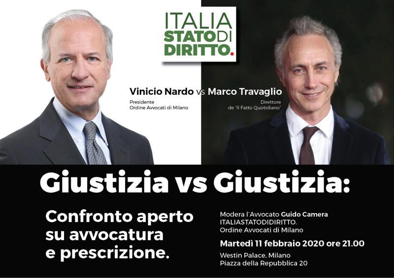 Prescrizione sì o prescrizione no? Confronto tra Nardo e Travaglio: la diretta Prescrizione sì o prescrizione no? Confronto tra Nardo e Travaglio: la diretta