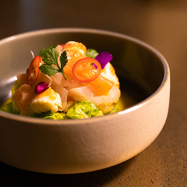 “Crudo” il nuovo menu di Armani/Bamboo Bar da oggi anche a pranzo