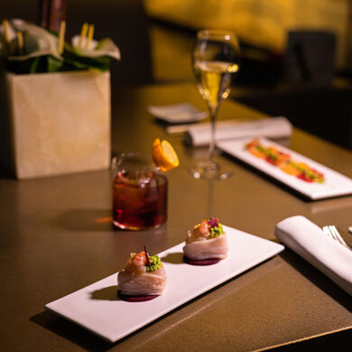 “Crudo” il nuovo menu di Armani/Bamboo Bar da oggi anche a pranzo