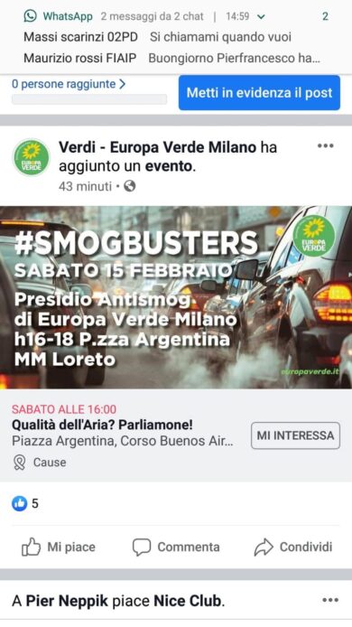 Se i Verdi per l’ambiente tappezzano di carta Milano