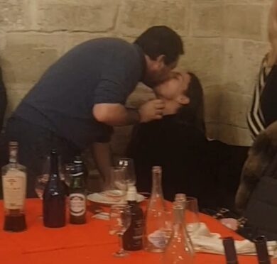 Salvini-Verdini amore al bacio. La foto. Tour in Puglia per giubilare Fitto