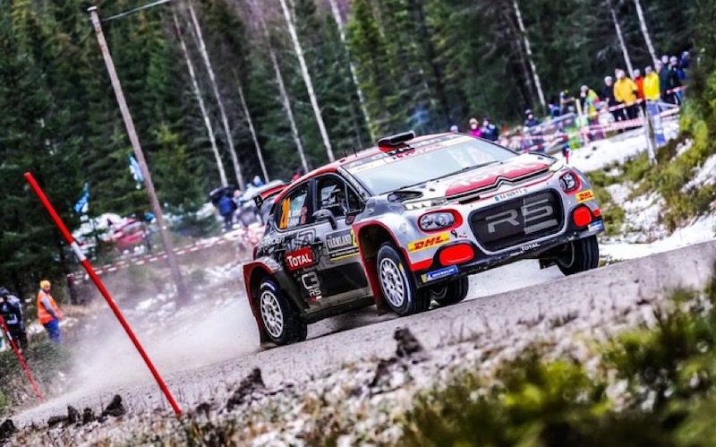 WRC, Rally Svezia, Ostberg su Citroen vince il   WRC2