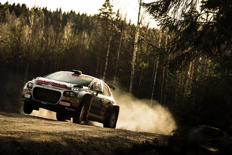 WRC, Rally Svezia, Ostberg su Citroen vince il   WRC2