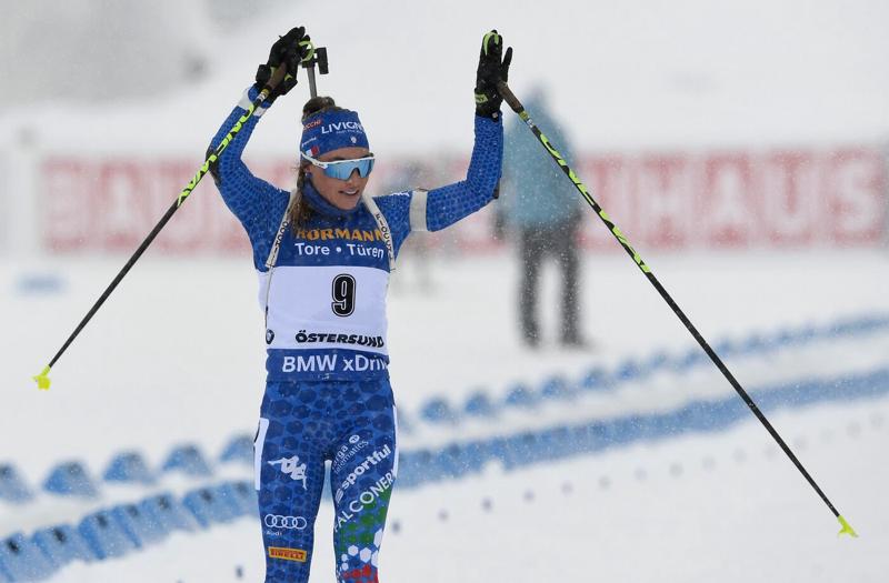 Biathlon: Wierer, oro nell’inseguimento ai Mondiali Biathlon: Wierer, oro nell’inseguimento ai Mondiali