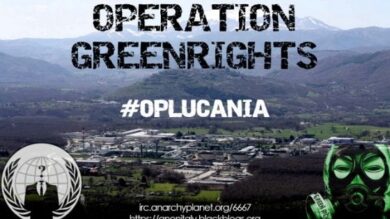‘Stop petrolio’, attacco di Anonymous a siti web della regione Basilicata
