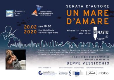 Un mare d’Amare, al via NO PLASTIC CHALLENGE a Milano