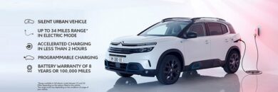 Nuovo Citroen C5 Aircross Hybrid, 55 km in modalità 100% elettrica