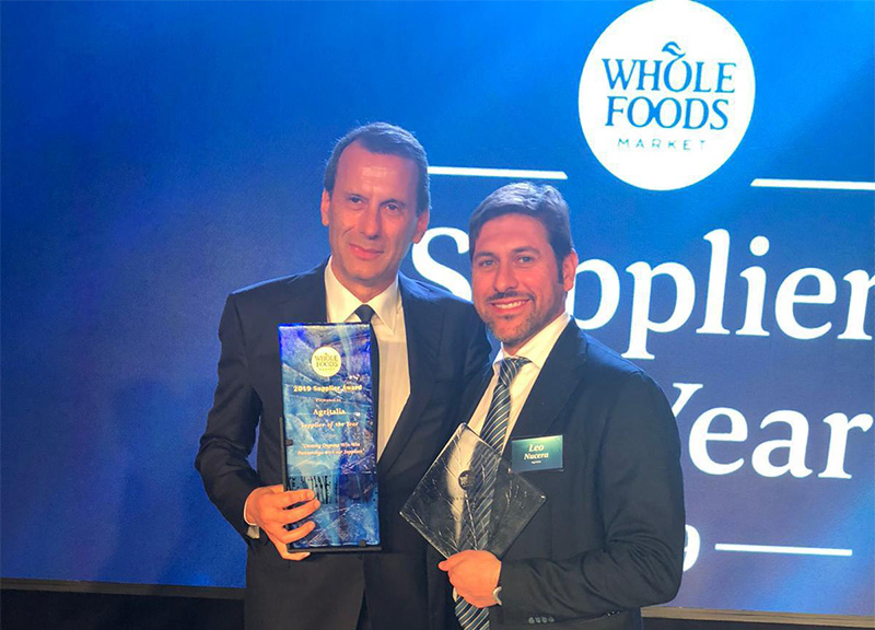 La texana Whole Foods Market premia Agritalia come migliore fornitore del 2019 La texana Whole Foods Market premia Agritalia come migliore fornitore del 2019