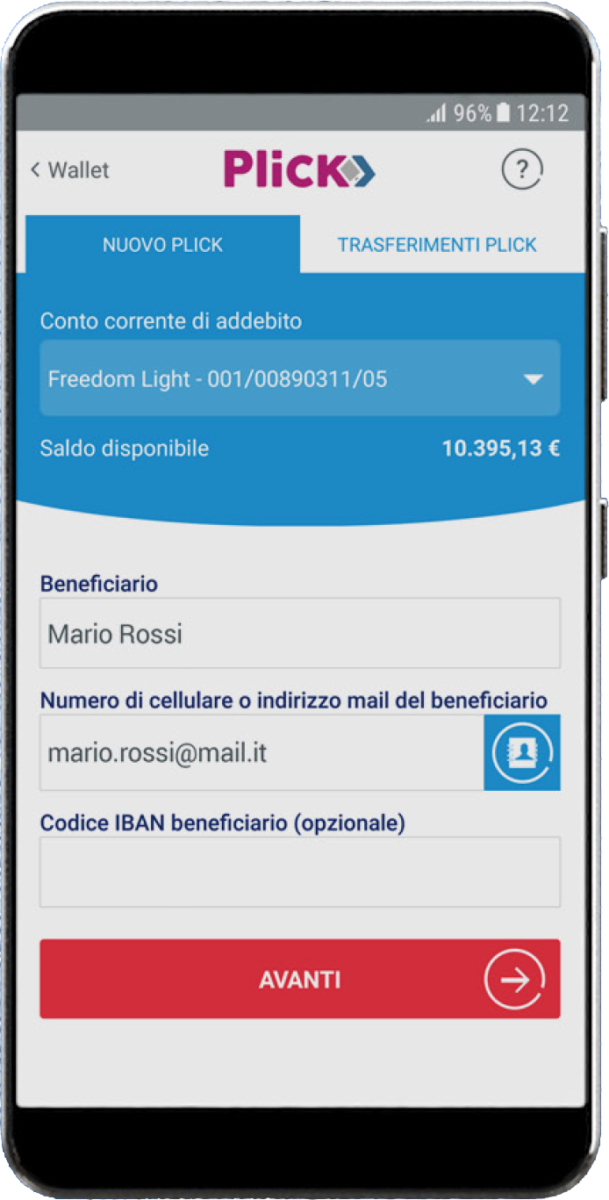 banca mediolanum Plick Wallet banca mediolanum Plick Wallet