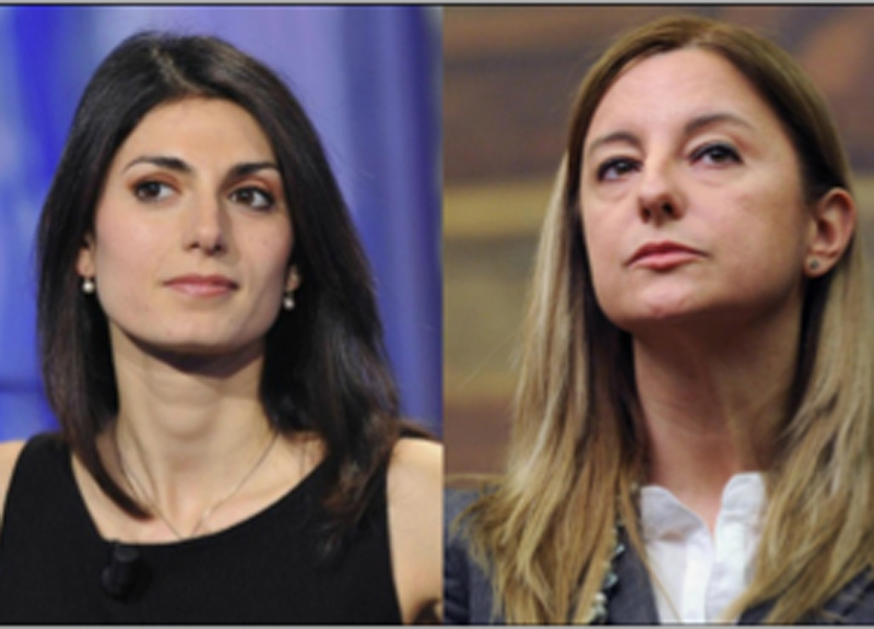 Raggi contro Lombardi: le due papesse M5S in rotta sulle elezioni a Roma 2021
