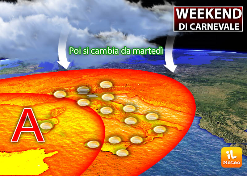Meteo weekend, escalation del caldo africano Meteo weekend, escalation del caldo africano