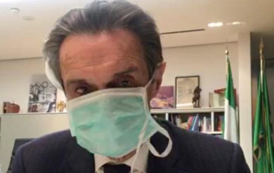 Coronavirus, Fontana:”Non infetto”. Ma una stretta collaboratrice sì