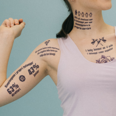 Il 70% degli Italiani confessa esperienze negative sul lavoro per i tatuaggi