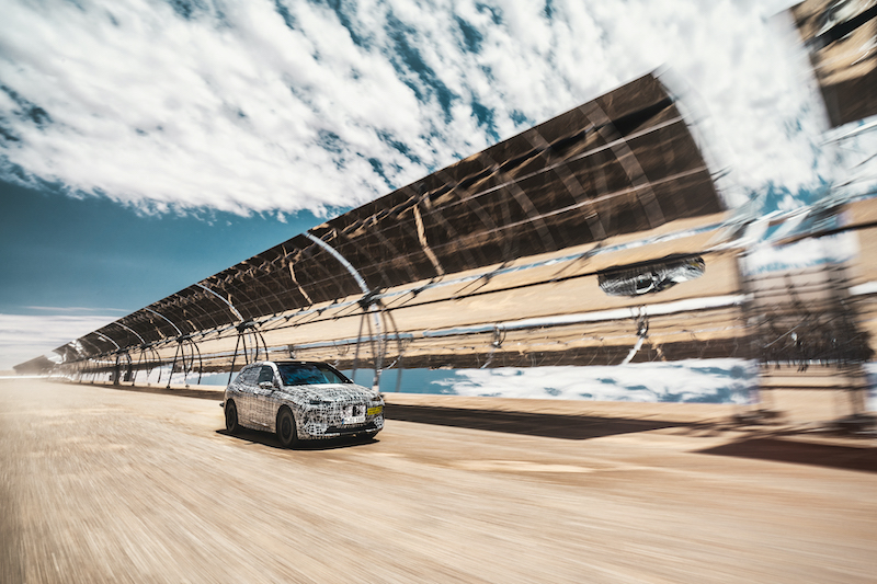 Ultimi test estremi per la BMW iNEXT Ultimi test estremi per la BMW iNEXT