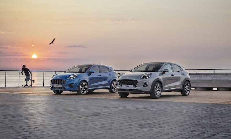 Ford Puma la ibrida più venduta in italia