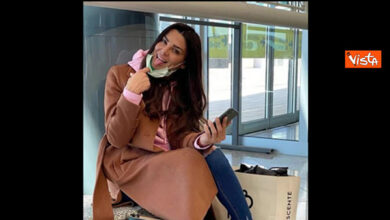 Coronavirus, Belen, Chiatti, Heather Parisi ecco tutti i vip con la mascherina