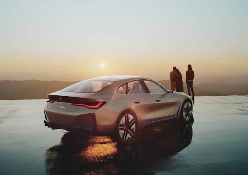 Ginevra 2020: Concept i4 sarà la prma gran coupé BMW completamente elettrica