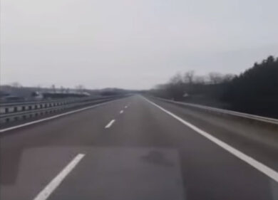 Coronavirus, le immagini delle autostrade vuote girate da un camionista