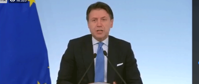 Coronavirus, Conte: “Tutta Italia diventa zona protetta” Coronavirus, Conte: “Tutta Italia diventa zona protetta”