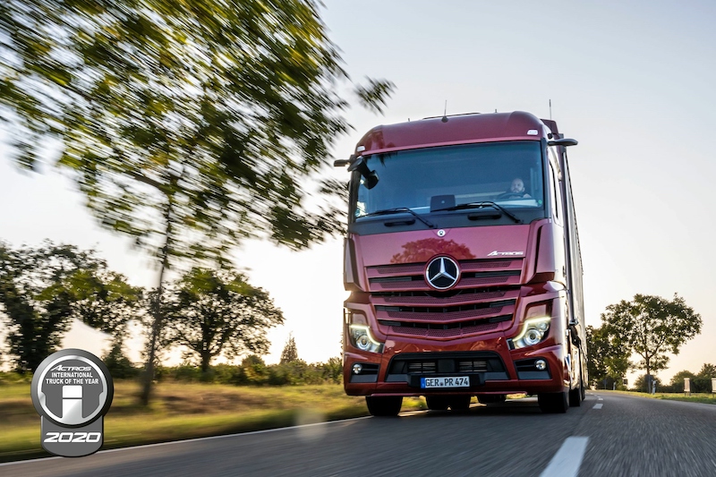 Mercedes Actros è ‘International Truck of the Year 2020’ Mercedes Actros è ‘International Truck of the Year 2020’