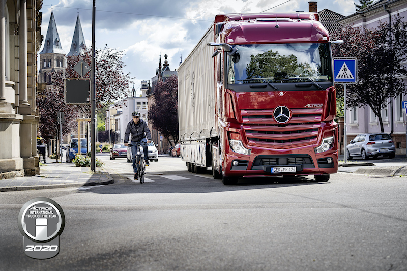 Mercedes Actros è ‘International Truck of the Year 2020’ Mercedes Actros è ‘International Truck of the Year 2020’