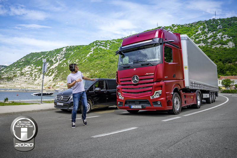 Mercedes Actros è ‘International Truck of the Year 2020’ Mercedes Actros è ‘International Truck of the Year 2020’