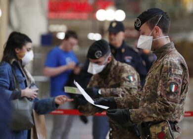 Coronavirus: 257 persone controllate nel Milanese, i primi denunciati