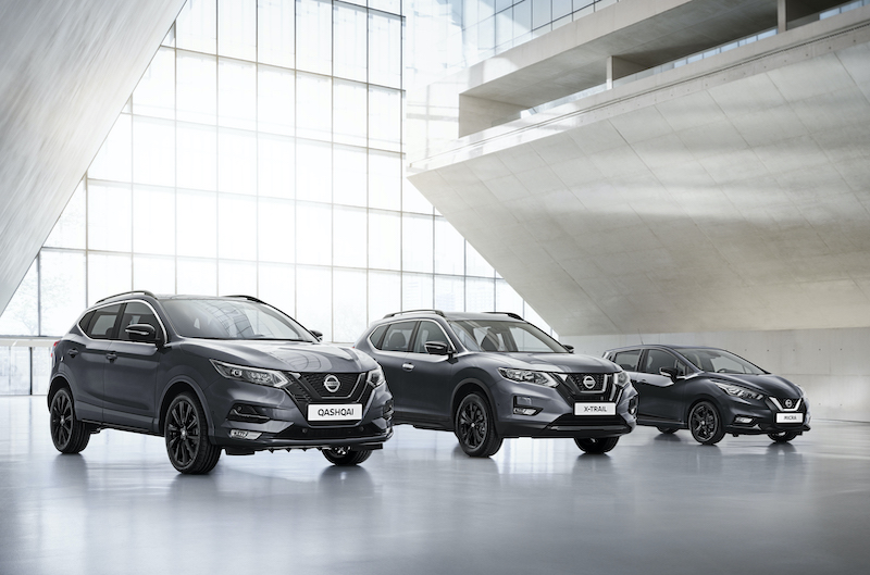 NISSAN MICRA, QASHQAI e X-TRAIL disponibili nella versione speciale N-TEC NISSAN MICRA, QASHQAI e X-TRAIL disponibili nella versione speciale N-TEC