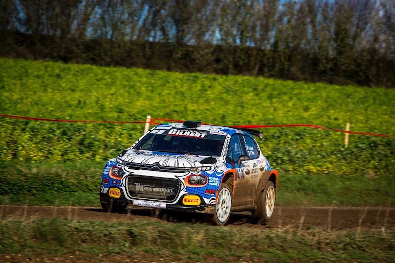 WRC, Rally del Messico,  La C3 R5 di Bulacia risale al nono posto