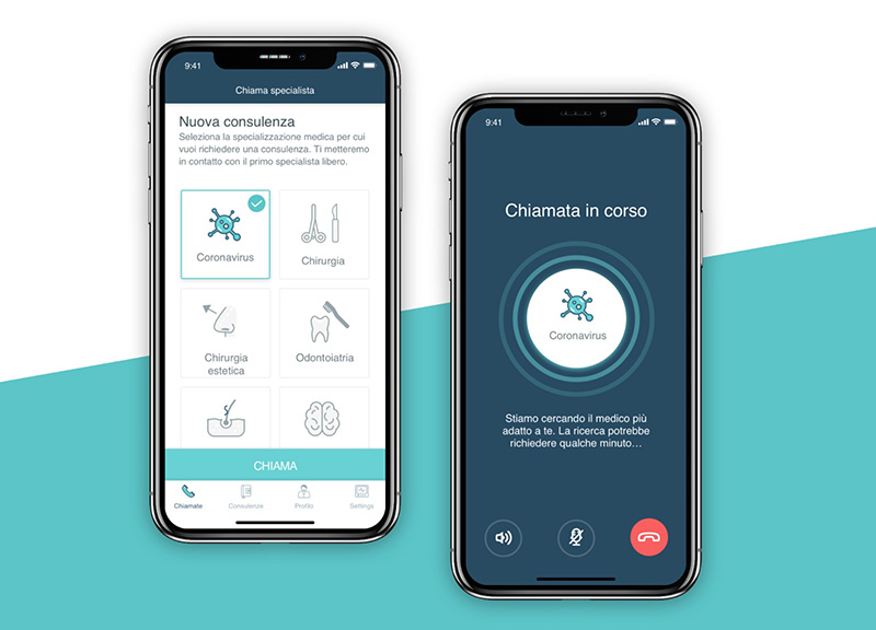 Coronavirus, basta un tap e SoS Medico è pronto a gestire le emergenze mediche Coronavirus, basta un tap e SoS Medico è pronto a gestire le emergenze mediche