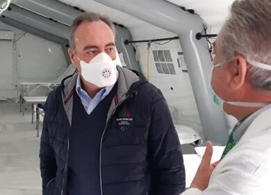 Coronavirus, inaugurato l’ospedale da campo di Cremona