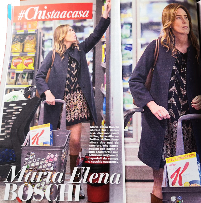Maria Elena Boschi al supermercato, Di Battista fa il casalingo e Salvini… i politici al tempo del coronavirus Maria Elena Boschi al supermercato, Di Battista fa il casalingo e Salvini… i politici al tempo del coronavirus