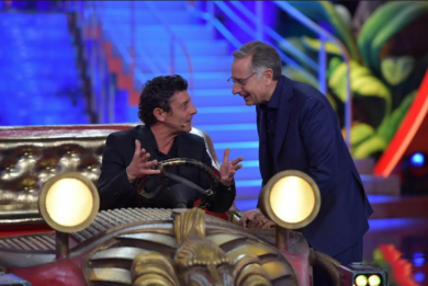 Ascolti Tv: Bonolis batte Fiorello, i canali Mediaset superano le reti Rai