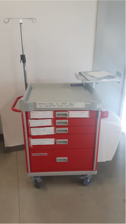 Coronavirus, AREXPO cede materiale medico ad AREU per ospedale in Fiera