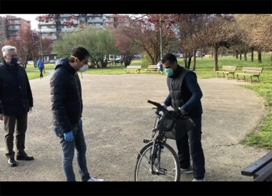 il sindaco di Sesto San Giovanni, Roberto Di Stefano, ha fatto il giro della città,