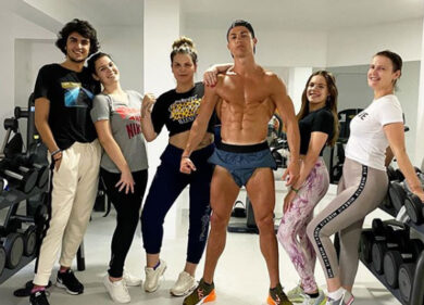 Ronaldo quarantena in palestra, Federica Pellegrini vince le Olimpiadi… tra le lenzuola