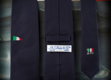 Covid 19, Maison Cilento rilancia la cravatta per i 150 anni della Repubblica