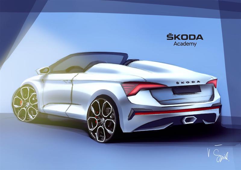 ŠKODA svela la Student Concept Car Spider su base Scala ŠKODA svela la Student Concept Car Spider su base Scala