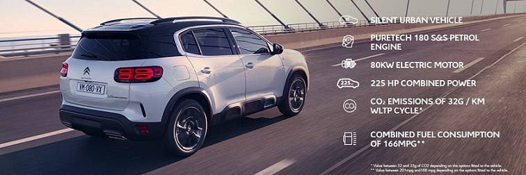 Nuovo SUV C5 Aircross Hybrid è il primo modello ibrido plug-in Citroën. Nuovo SUV C5 Aircross Hybrid è il primo modello ibrido plug-in Citroën.